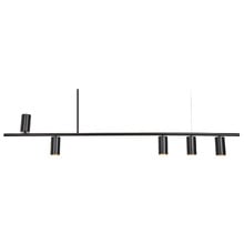 Delco Aluminium 5 Light Pendant
